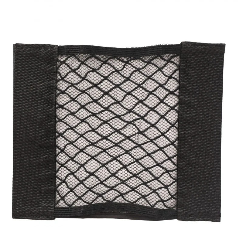 سيارة ماجيك الشريط تخزين صافي حقيبة مرونة تخزين شبكة حقيبة سيارة جذع المقعد الخلفي تخزين صافي اكسسوارات السيارات الداخلية #5