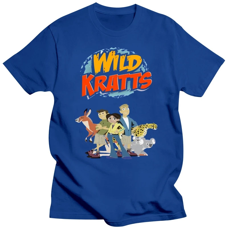 Kid\'s Funny Wild Kratts T-Shirts by Mjensen Fashion New Arrival Simple