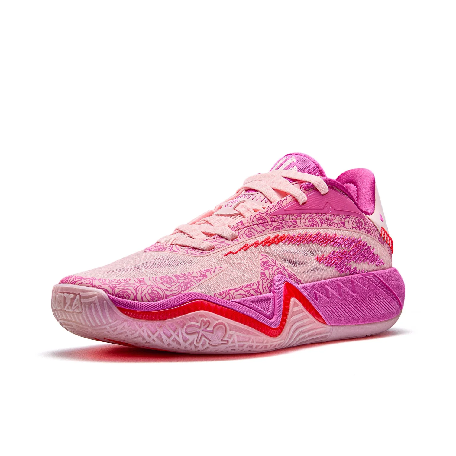 ANTA KAI 3 Basketball Shoes Men's Low Top Pink 112631110-7 view 3