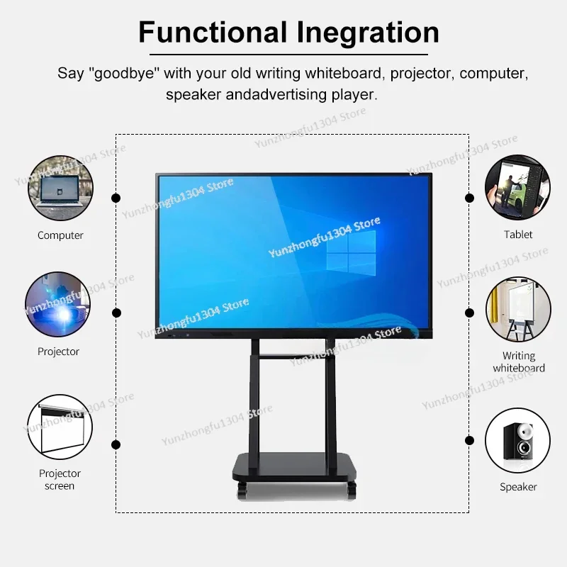 65 Inch Multi Touch Screen Interactive Whiteboard Smart Digital Board for Classroom