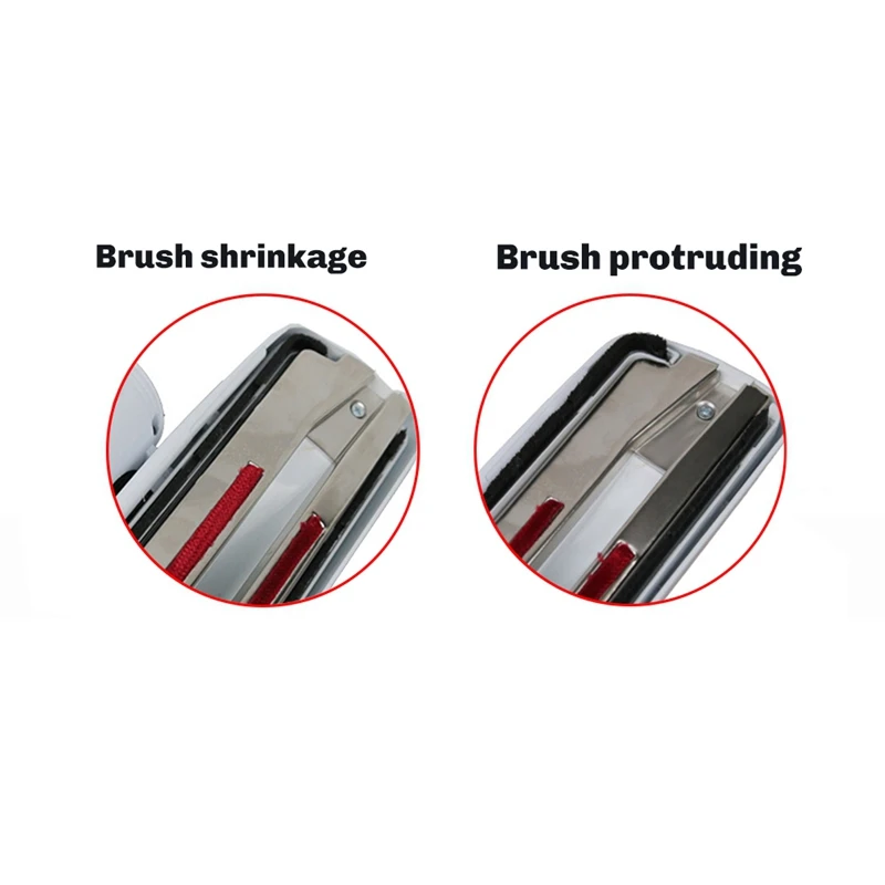 Universal 35Mm Inner Diameter Vacuum Cleaner Brushes Accessory Durable Brush Tool For Midea Haier  Floor Carpet