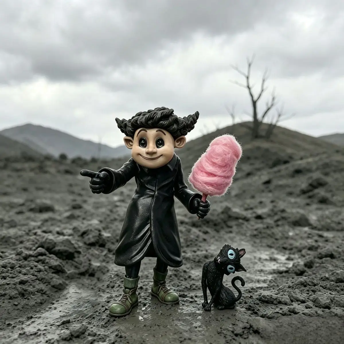 Coraline Figure Button-eyed Wybie Action Figurine Coraline & The Secret Door Figures Pvc Statue Model Doll Toy Birthday Gift view 6