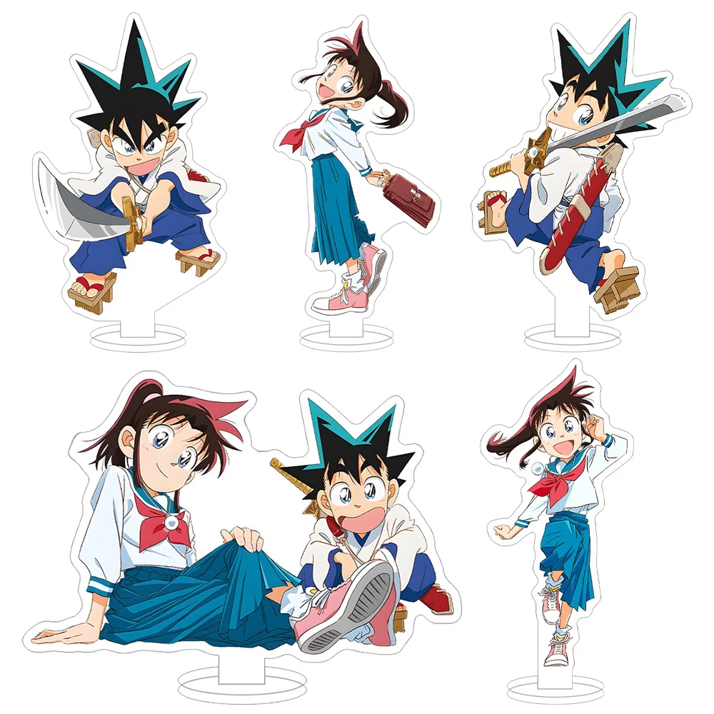 TV Anime Yaiba: Samurai Legend Sayaka Mine Takeshi Onimaru Kagetora Yaiba Kurogane Mini Acrylic stand desk ornament holiday gift