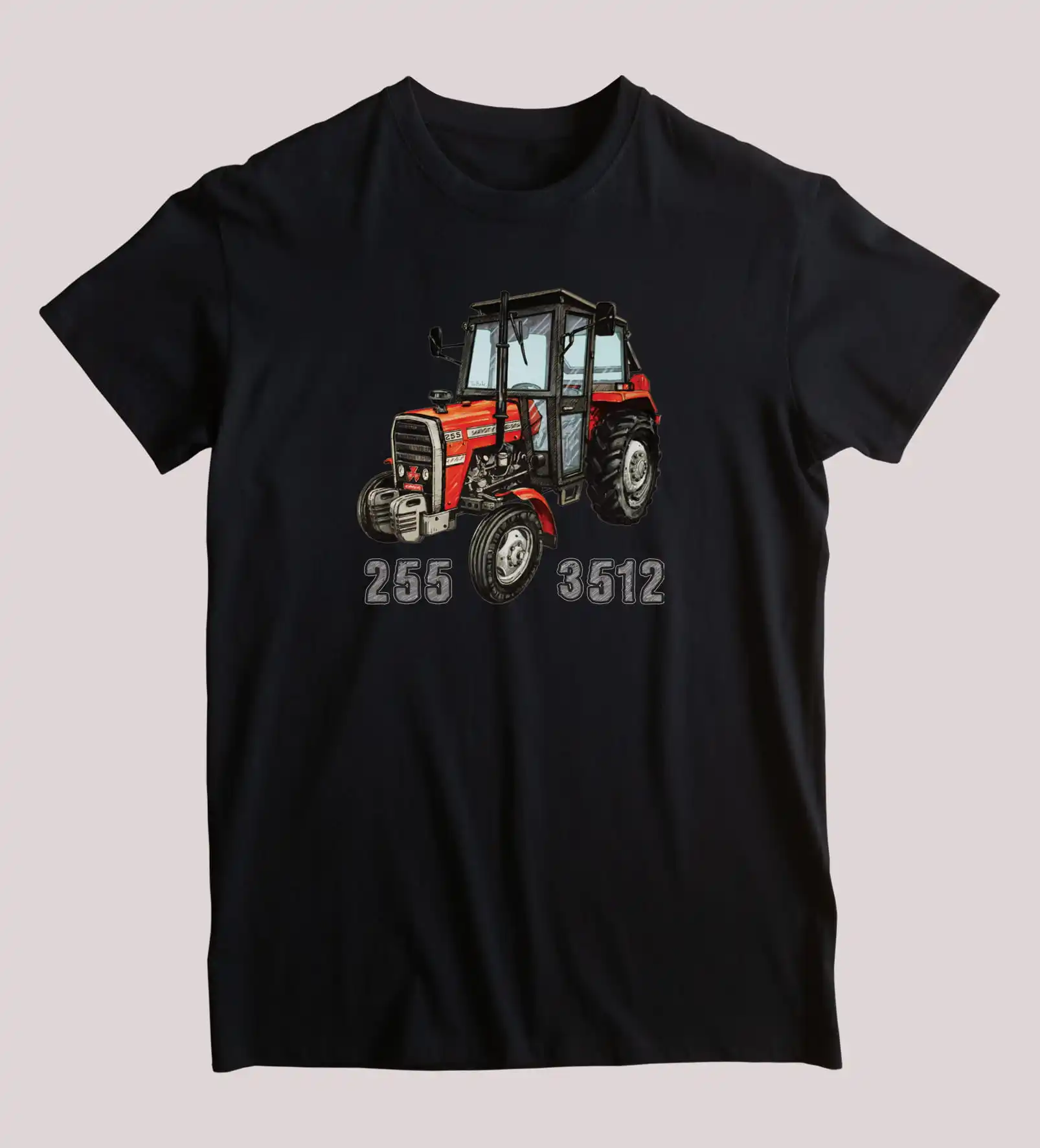 

Poland Built Ursus MF-255/3512 Tractor T-Shirt. Summer Cotton Short Sleeve O-Neck Mens T Shirt New S-3XL