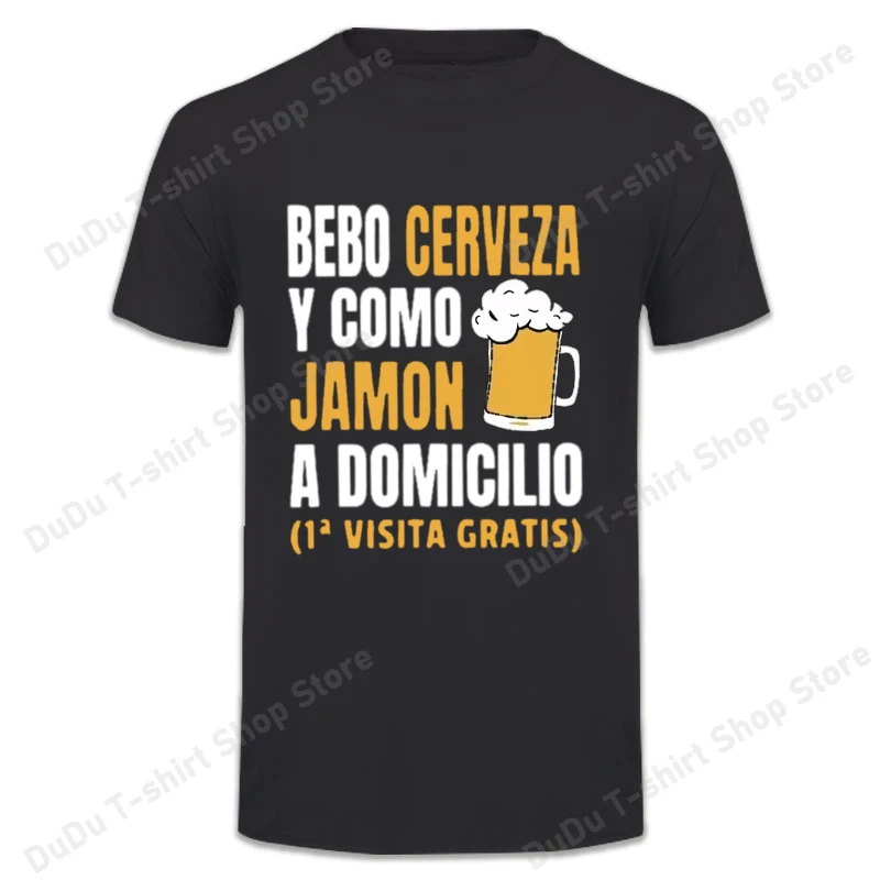 I Drink Beer T Shir TCamiseta Hombre,camiseta Cerveza Hombre,Men's T-shirt,Funny T-shirt Man,beer Shirt,funny Spanish T-shirts