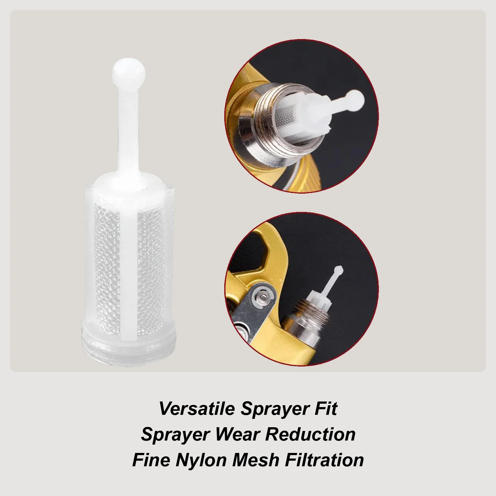 

30Pcs Spray Guns Filters Disposable Gravitys Feed Paint Strainer Nylon Gravitys Type Feed Spray Guns Filters For Most Spray Guns