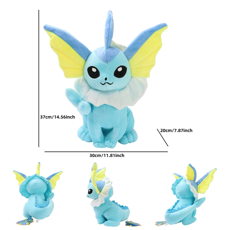 Grote Umbreon Pokemon Pluche Speelgoed Vaporeon Eevee Sylveon Laceon Flareon Leafeon Jolteon Espeon Gevulde Peluche Kids Speelgoed Cadeau