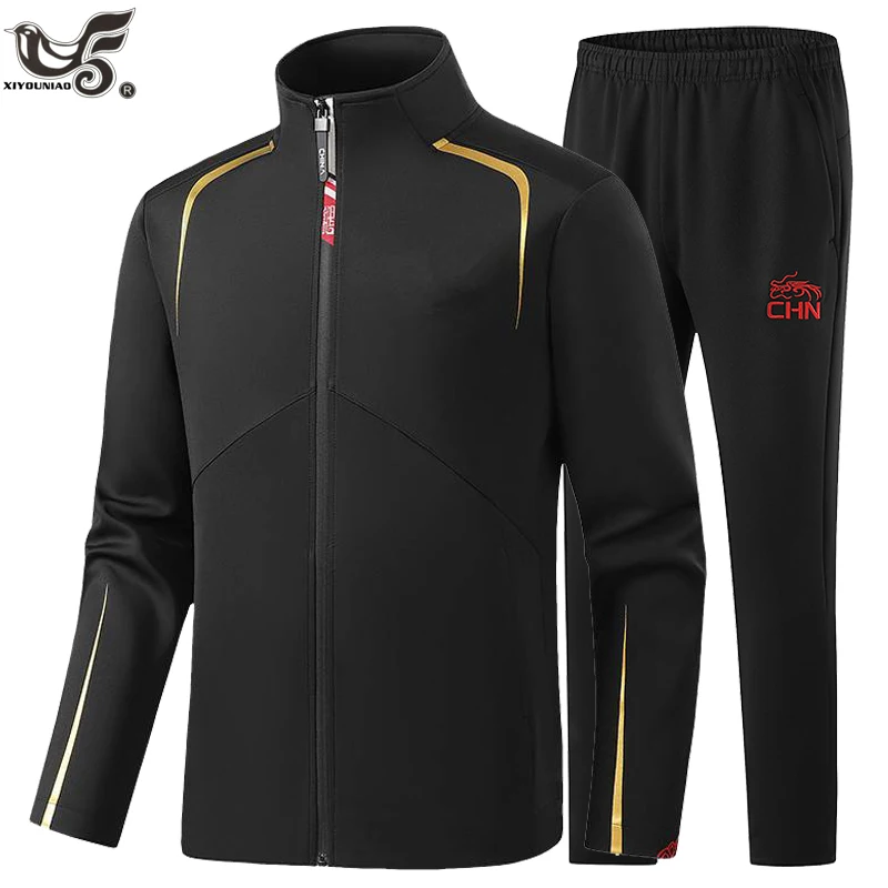 

Men's Sportswear Autumn Casual Basketball Tracksuits Men Sets Outwear Jacket+Sweatpant Joggers Running Sports Suit Men Clothing