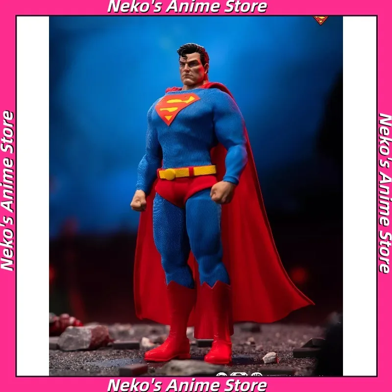 【En stock】Figura de acción de Batman: Hush de DC Comics, modelo de anime de Superman a escala 1/12, juguetes de moda, muñeco de escritorio, coleccionables, regalo