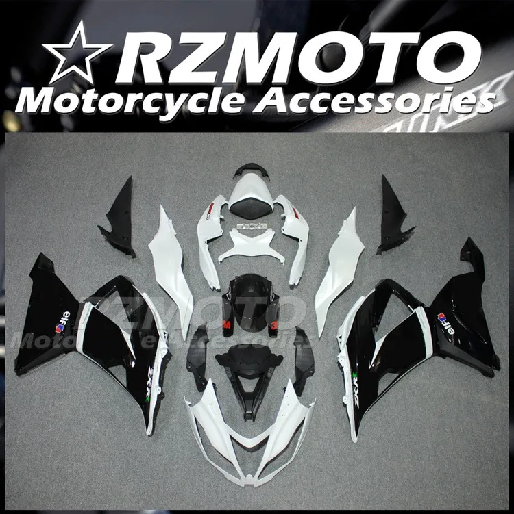 

Новый комплект обтекателей из АБС-пластика подходит для KAWASAKI ZX-6R 636 2013 2014 2015 2016 2017 2018 599 13 14 15 16 17 18 комплект обтекателей черного и белого цвета