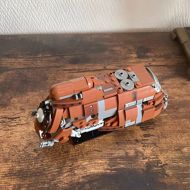 

Звездная битва MOC Торговая Федерация MTT Строительные блоки Торговая Федерация Мульти-Troop Транспортные кирпичи Модель DIY Игрушки Подарки