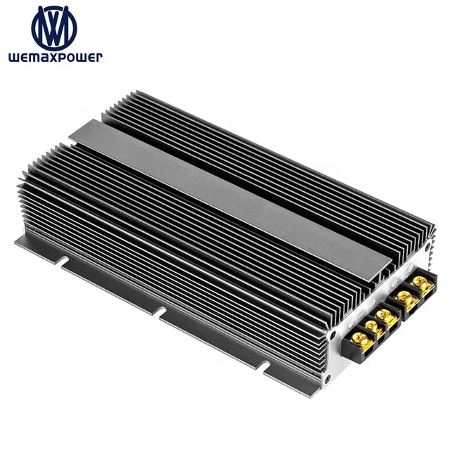 High power voltage regulator 36vdc 48vdc step down 12vdc 100amp buck transformer 100a 36v 48v to 12v dc dc converter