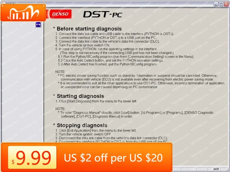

TruckEPC для Denso DST-PC 10.0.1 [2019]+USB-ключ