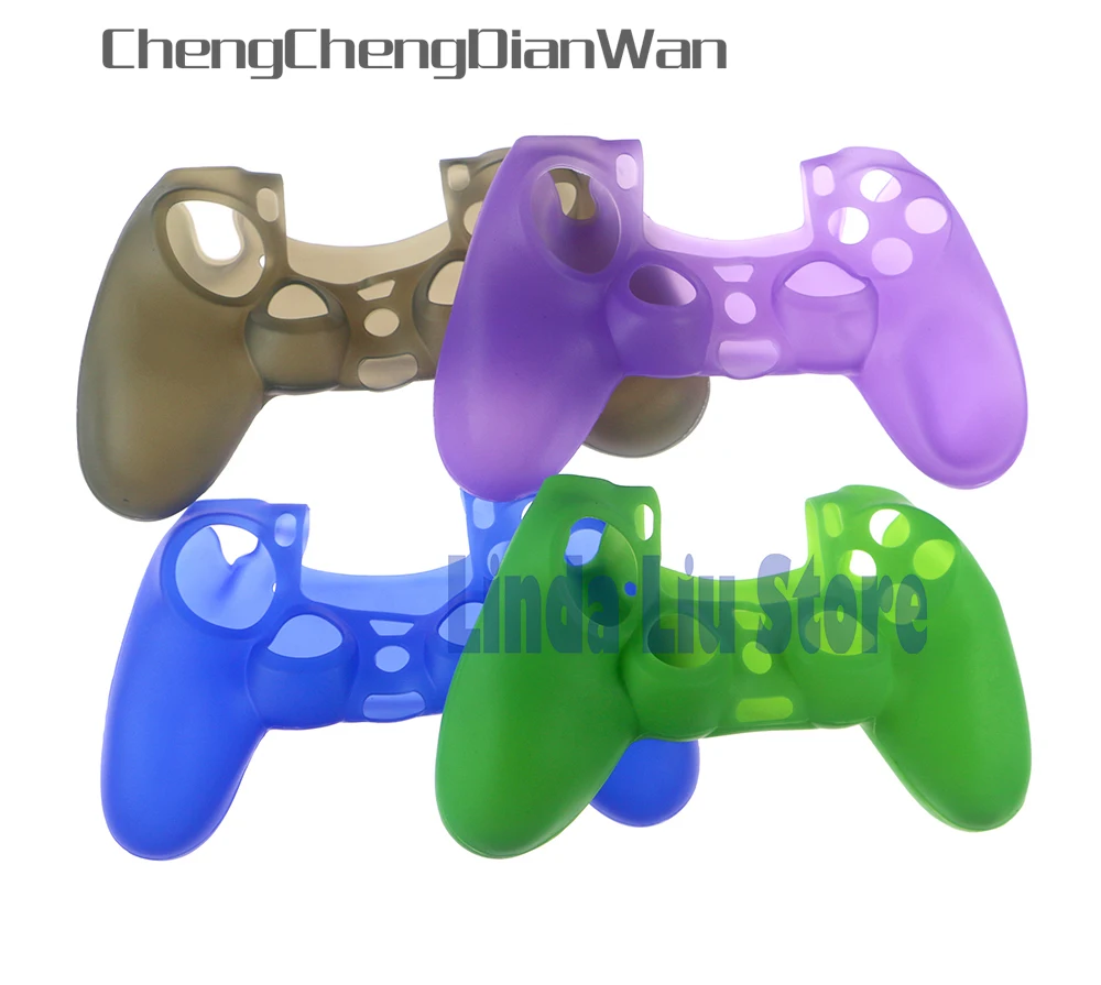 

10 шт. мягкий силиконовый чехол, защитный чехол для игрового контроллера PS4 для Sony Playstation 4