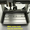 LY 미니 DIY CNC 라우터 3020 스퀘어 라인 레일, 500W ER11 스핀들, 3 축, 4 축, 5 축 PCB 목재 밀링 금속 조각기, USB 포트 6
