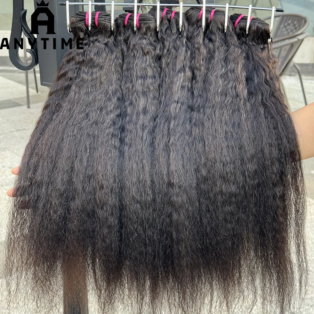 

8-30 дюймов Яки Прямые 100% пучки человеческих волос Кудрявые прямые пучки волос Плетение наращивания человеческих волос 100 г/пучок