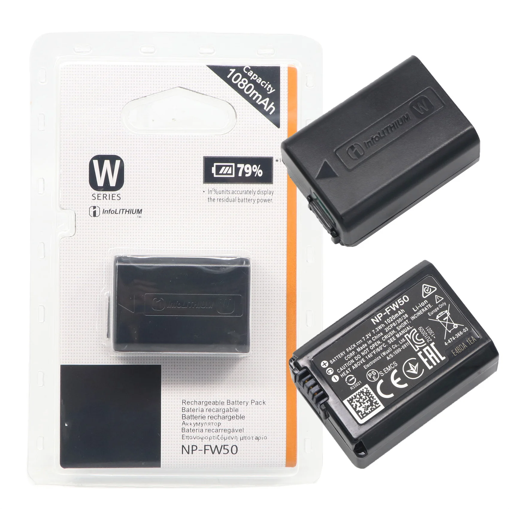 NP-FW50 NPFW50 Battery For SONY NEX-7 NEX-5R NEX-F3 NEX-3D Alpha a6500 a6300 a6000 a5000 a3000 NEX-3 a7R Alpha 7 a7II