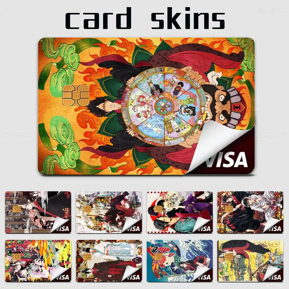 

Hozuki's Coolheadedness Anmie Sticker Film Skin Cover For Credit Card Debit Bank Card Front