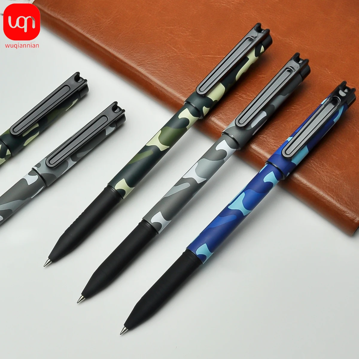 3/6/12 قطعة تصميم التمويه قلم محايد اللون اللمس قبضة ناعمة حبر جودة مريحة للكتابة والمؤتمرات استخدام المدرسة الخلفية #3