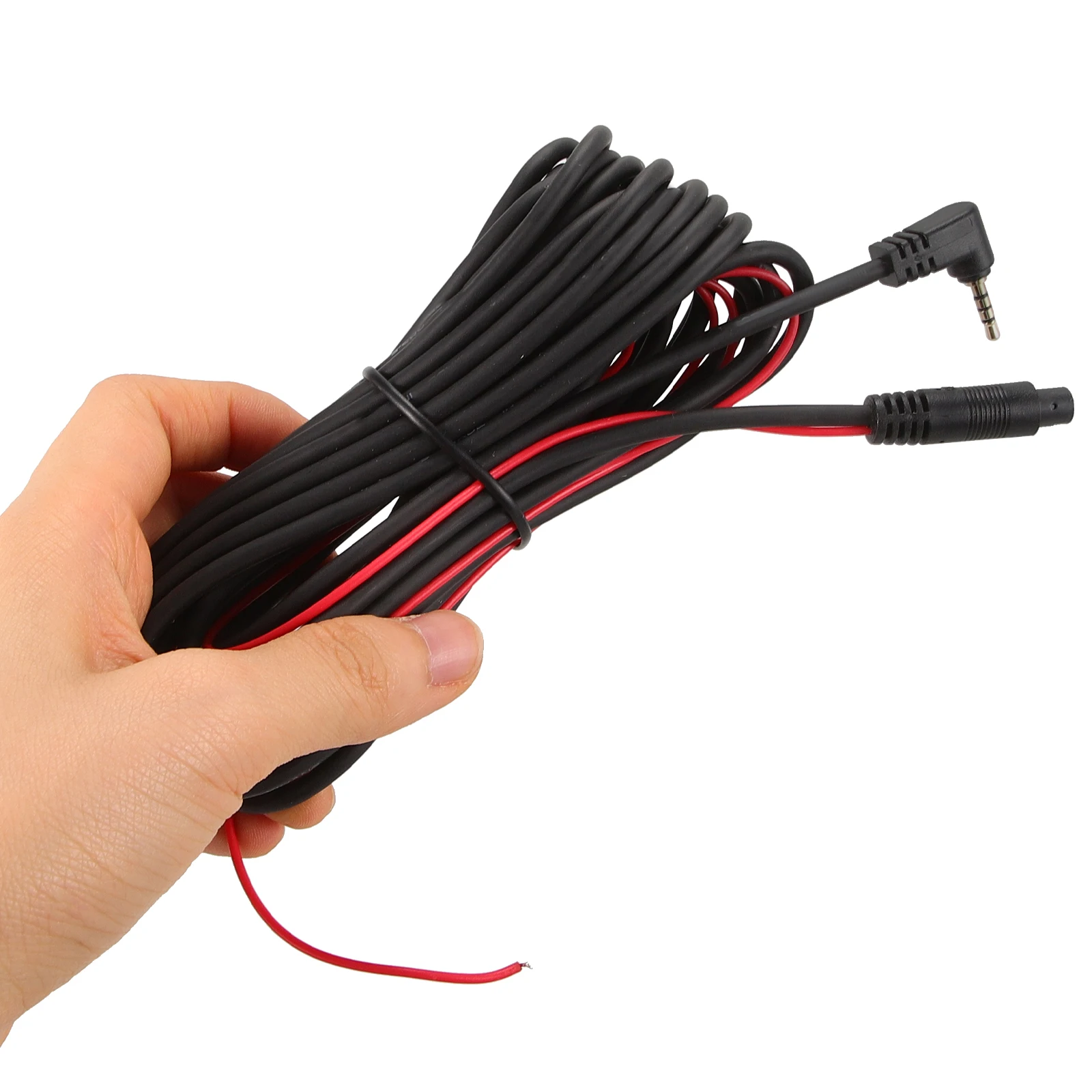 

2pcs Camera Cord For Cable 4Pin5Pin Backup Rearview Camera Extension Cable Dash Copper Wire 5.5M Long Stable