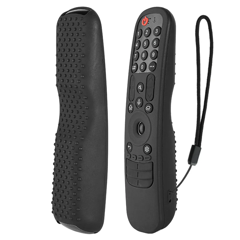 Silicone Remote Control Case Compatible With LG MR24GA/MR21GA/MR22GN/MR23GA Magice TV Remote Shockproof Protective Shell Cover W