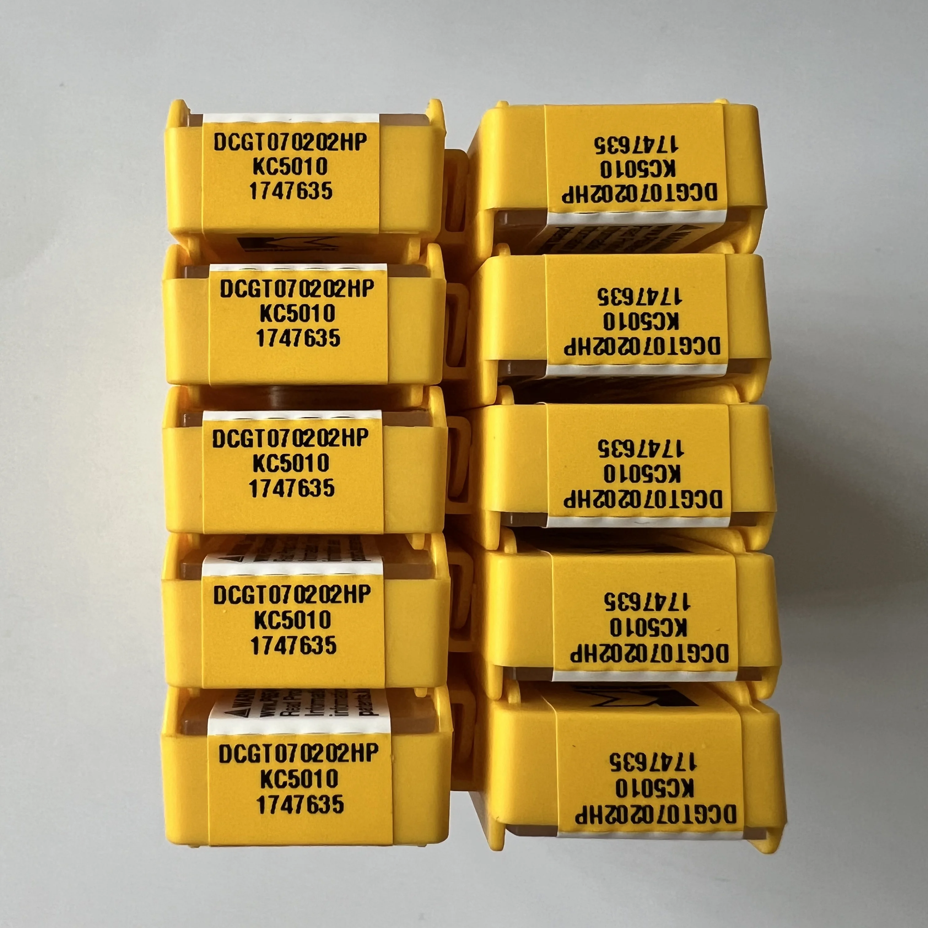 US import 5pcs/box DCGT070202HP KC5010/DCMT070202LF KC5010/DCMT070204LF KC5010