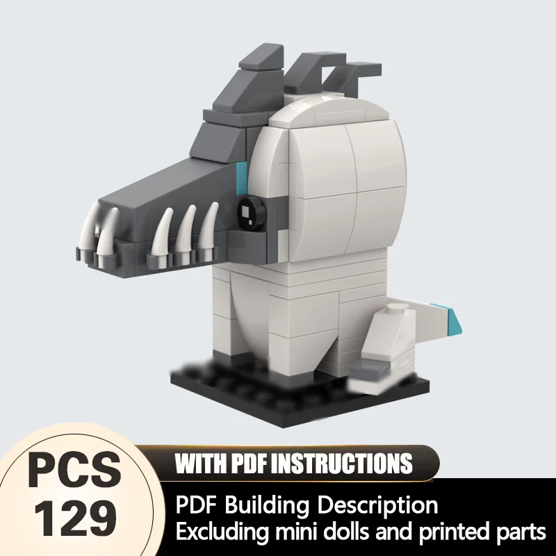 

Creators Animal Series Model MOC Building Bricks Snow Stalker Modular Technology Gifts Holiday Assemble Children Toys Suit