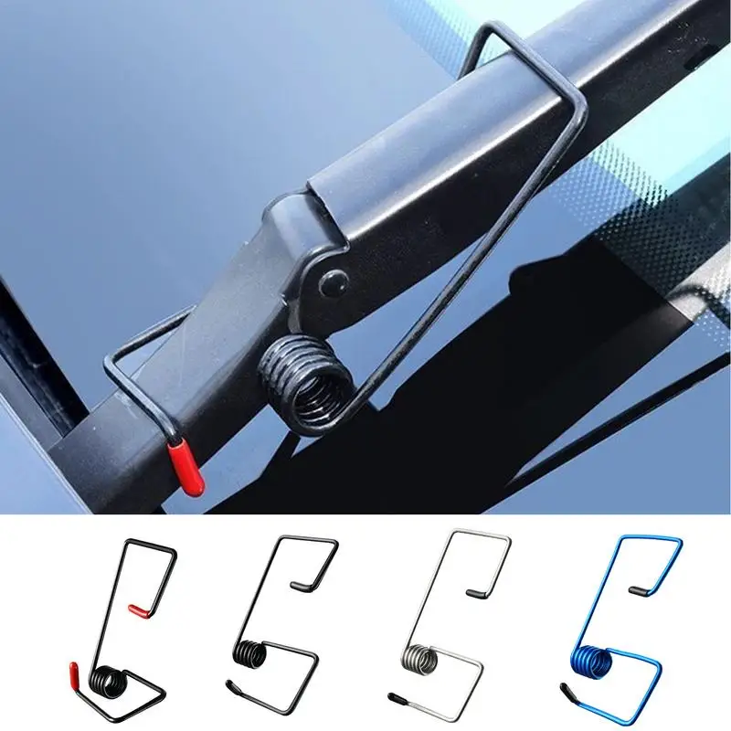 

Windshield Wiper Arm Pressure Spring Booster Windshield Wiper Booster Wiper Arm Enhance Wiper Performance High Visibility Car