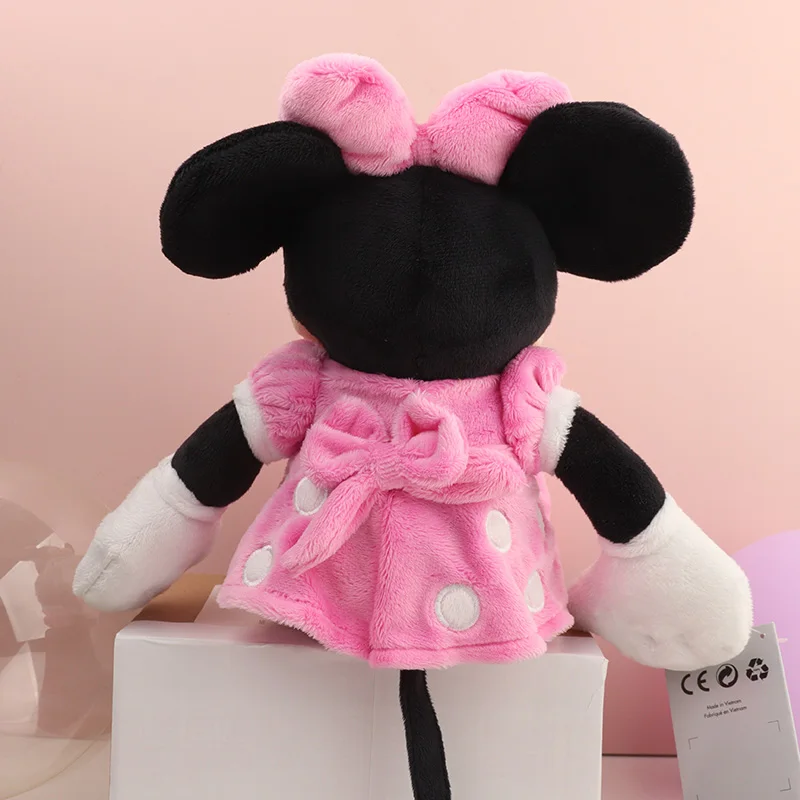 2pcs Mickey Mouse Plushies Toy Set For Kid Pink Minnie Cute Anime Plush Kawaii Doll Girl Cotton Soft Stuffed Animal Holiday Gift view 4