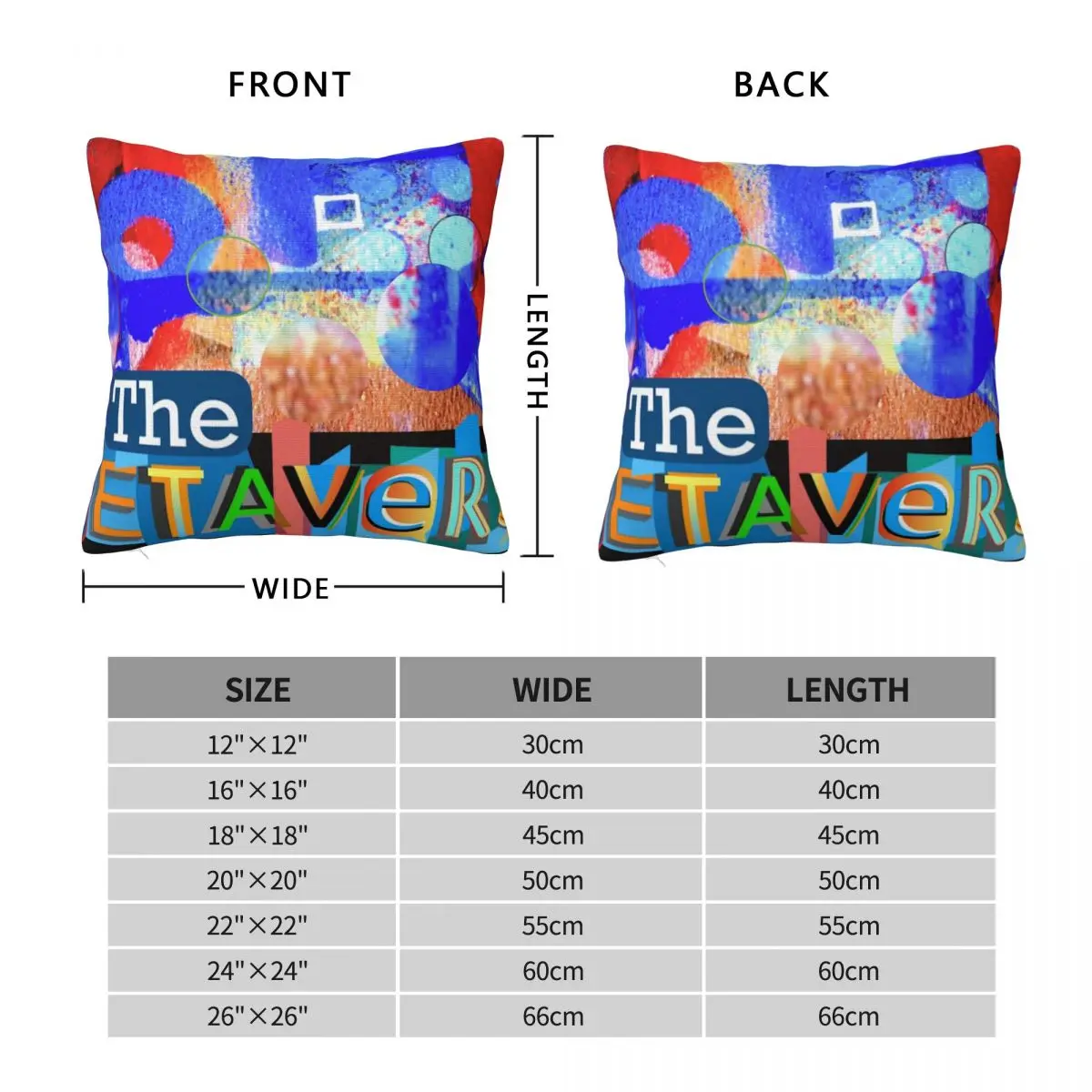 The Metaverse Realm Pillowcase Polyester Linen Velvet Creative Zip Decor Sofa Cushion Case Wholesale 45x45