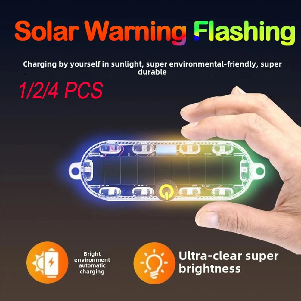 1/2/4X Solar Flashi…