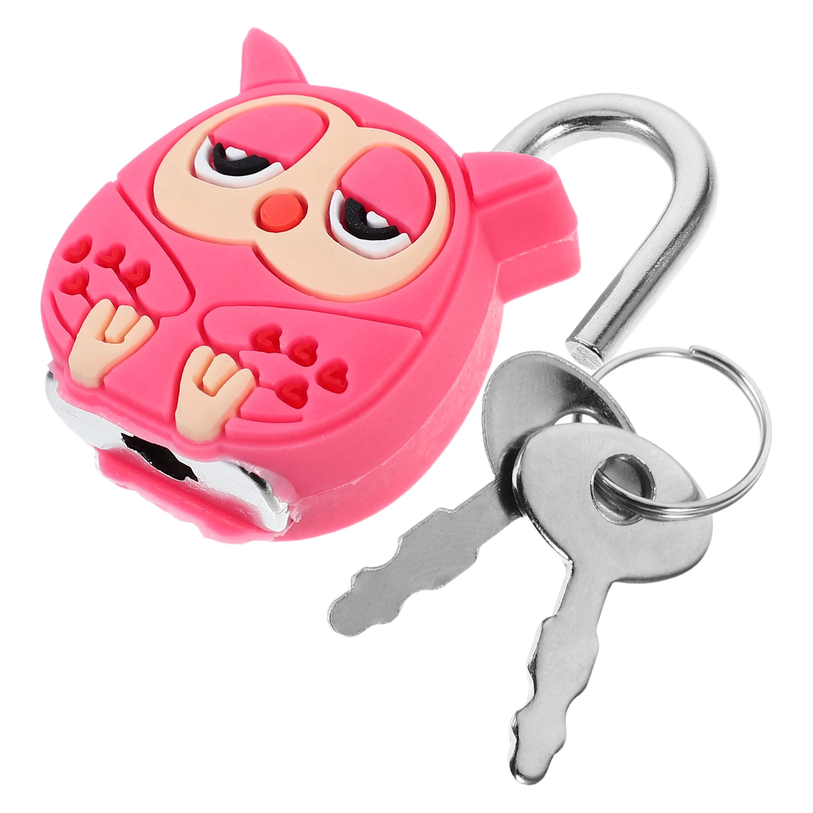 

Mini Lock Animal Padlock Cute Mini Security Lock Metal Security Cabinet Suitcase Child Safety Small Key Locks Hardware