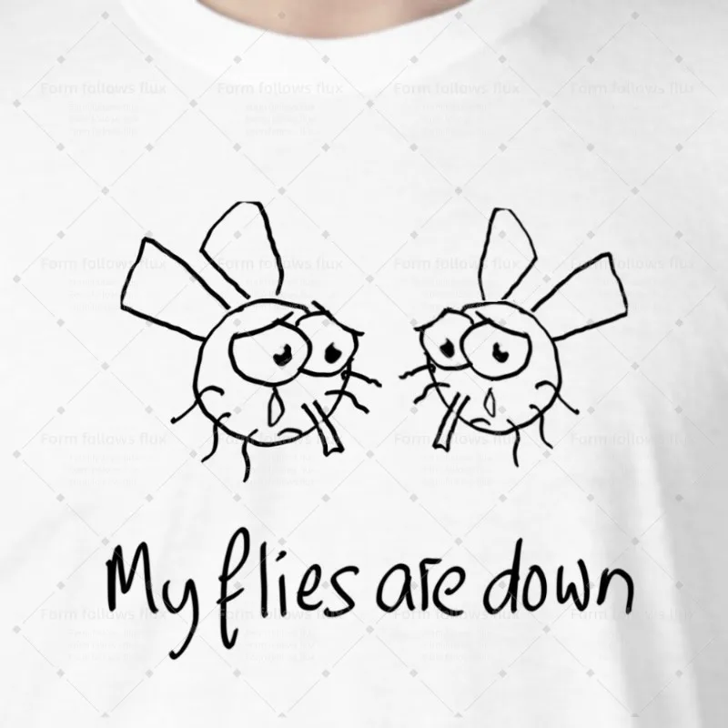 

2026 men T-Shirt Hoodie My flies are down Animals Animals Dads Daftness Hand Drawn Comic style Unisex S-6XL Plus Size Friendly