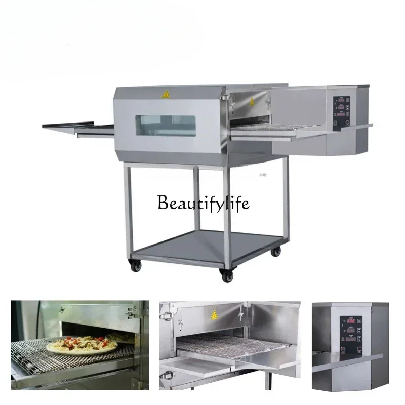 

xx24 Chain Pizza Oven Hot Air Circulation Oven Pizza Oven Commercial Electric Gas Track Type