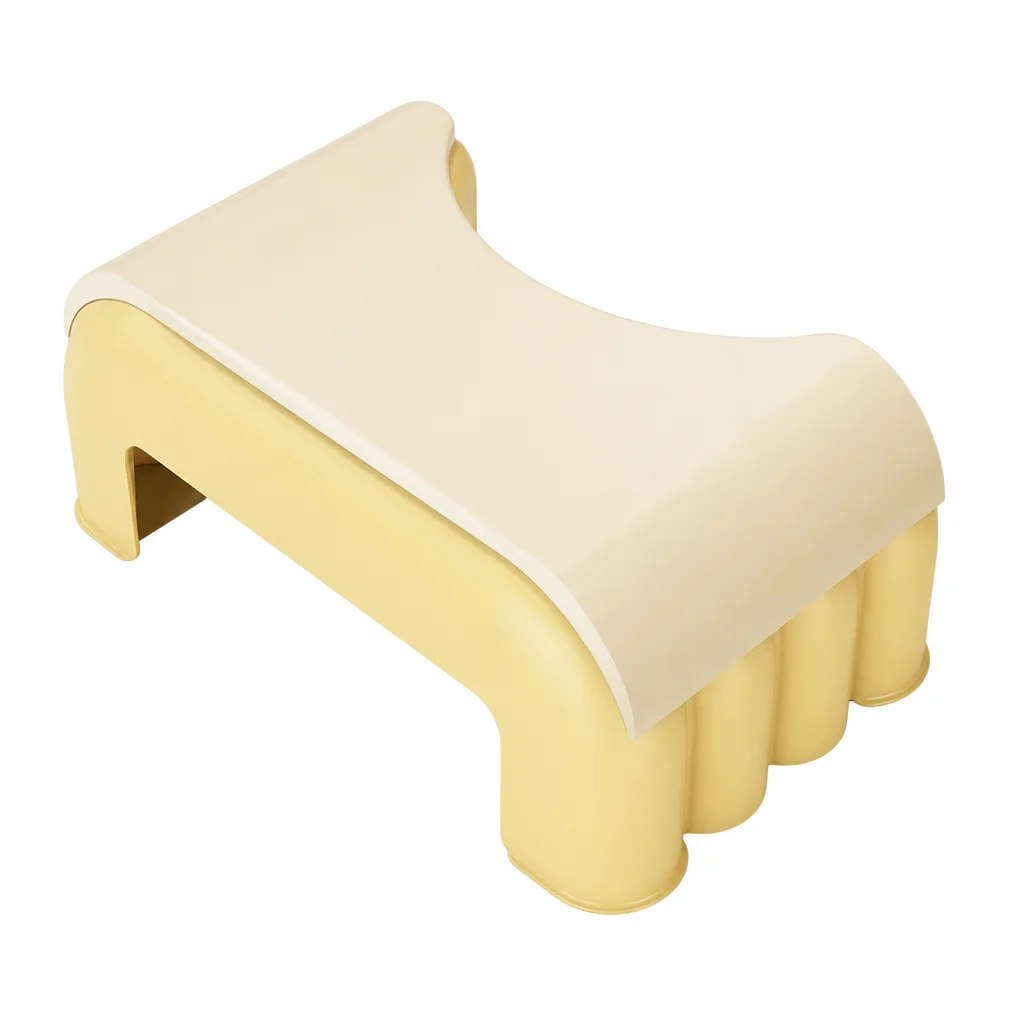 PP Plastic Toilet Step Stool for Bathroom Kids Toddlers Potty Training Aid Non-Slip Heavy Duty Squatting Assistant Tool