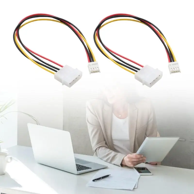Big 4Pin to Mini 4Pin Cable Power Supply Motherboard Power Supply Cord Extend Adapter for PC Computer Accessories
