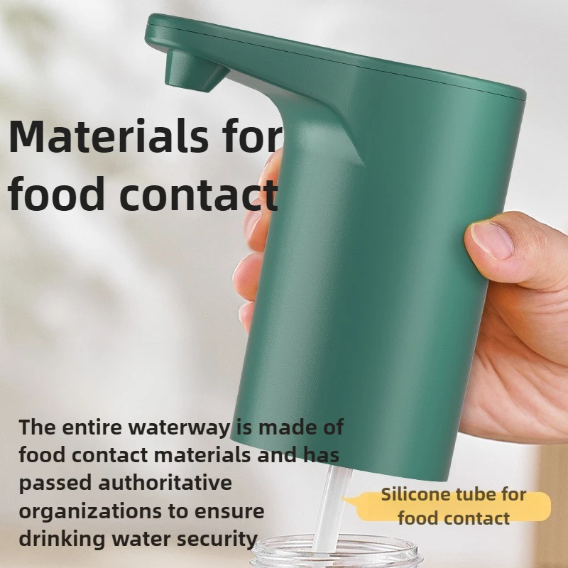 3,7 В автоматический диспенсер для бутилированной воды, электрический водяной насос, универсальные диспенсеры для воды, розетка в один клик, беспроводной дом, открытый