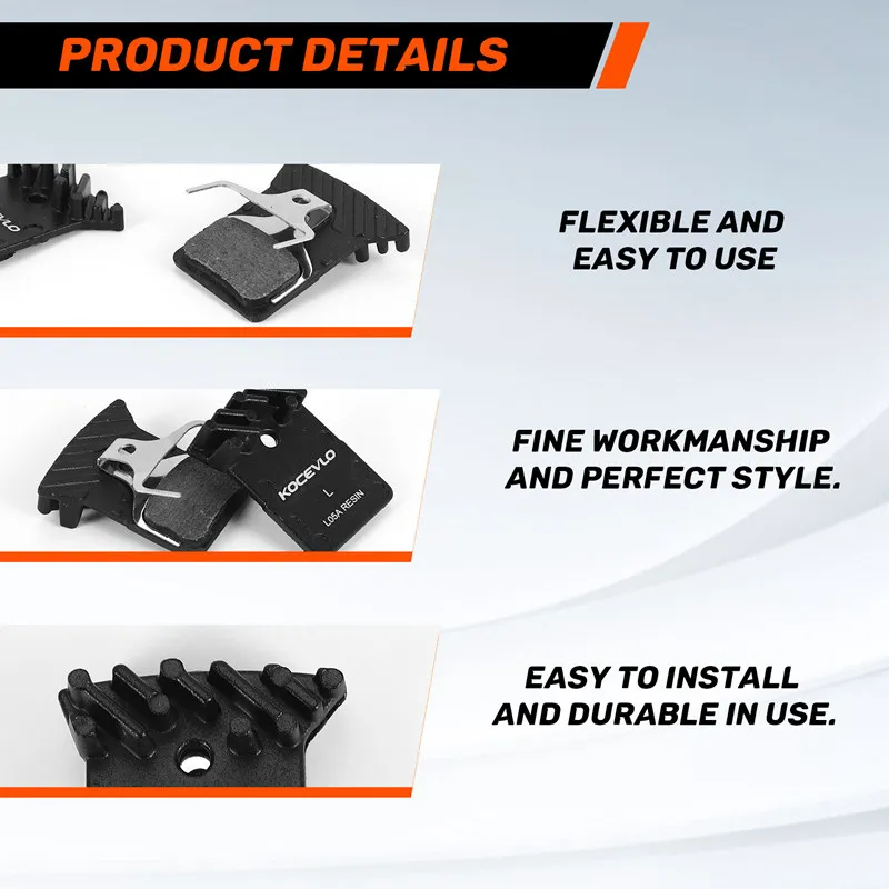 Kocevlo L05A ディスクブレーキパッドシマノ Ultegra R8070 、 RS805 、 RS505 、 RS405 サイクリング自転車部品