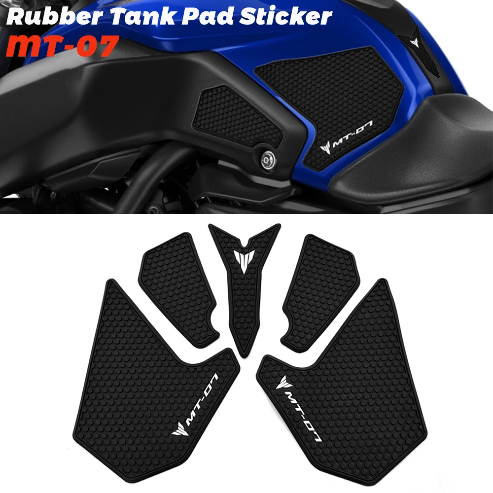 

For Yamaha MT-07 MT07 Tracer MT 07 2018 2019 2020 Protector Anti slip Tank Pad Sticker Gas Knee Grip Traction Side Pad Decal