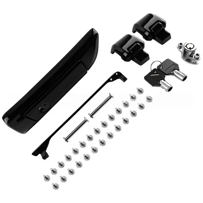 Best-Selling Lid Lock Keys Kits Motorcycle Trunk Hinge Latches For Harley Touring Road Street Electra Glide FLHR FLHT FLHRC