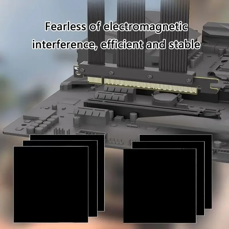 PCIE5.0 X16 Cavo risers per grafica, estensione GPU da 20 con performance stabili per estensione GPU angolo retto