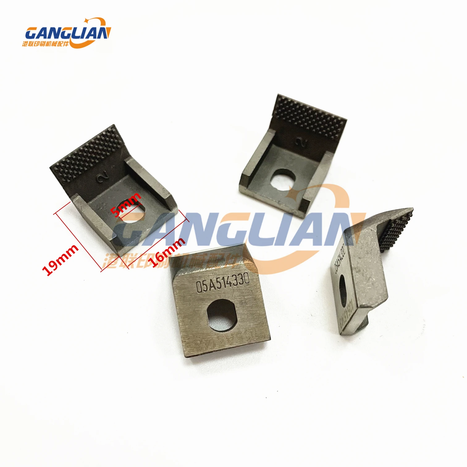 10 Pieces Roland Printing Machine Gripper 05A514330 Offset Printing Machinery Parts