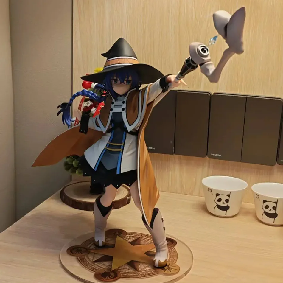 Auf Lager: Magierin Roxy Migurdia Actionfigur – Mushoku Tensei: Jobless Reincarnation Anime-Figur, PVC-Sammelmodell, Spielzeugpuppe