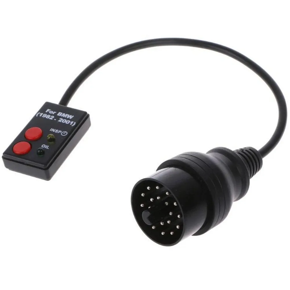 2pcs Reset 20 Pin Sockets Oil Service Scan Tool For E30 E34 E36 E39