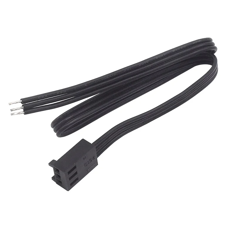 OEM Replacement For DIY Fan Corsair 3Pin Socket connection Power Cable Wire 28cm