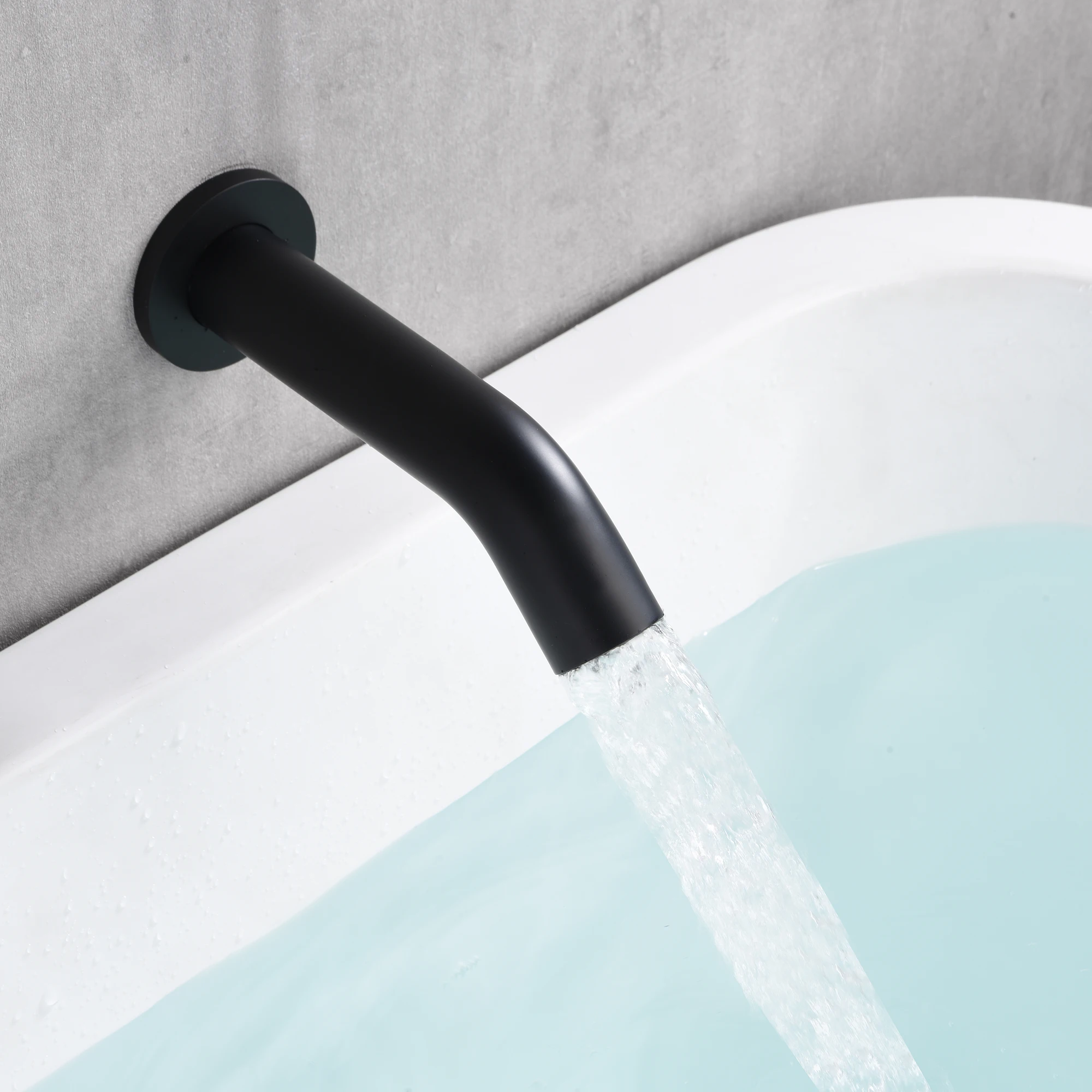 نظام الدش كروم دش مجموعة رأس دش عالي الضغط مثبت على الحائط مع LED #4