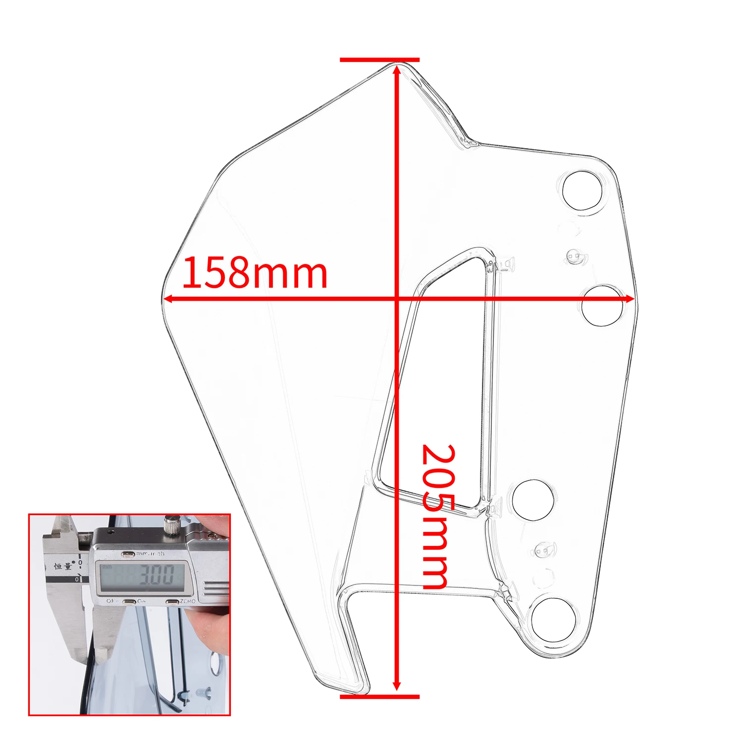 R1300gs defletor lateral para bmw r 1300gs r1300 gs 2024 motocicleta ar vento escudo pára-brisa acessórios