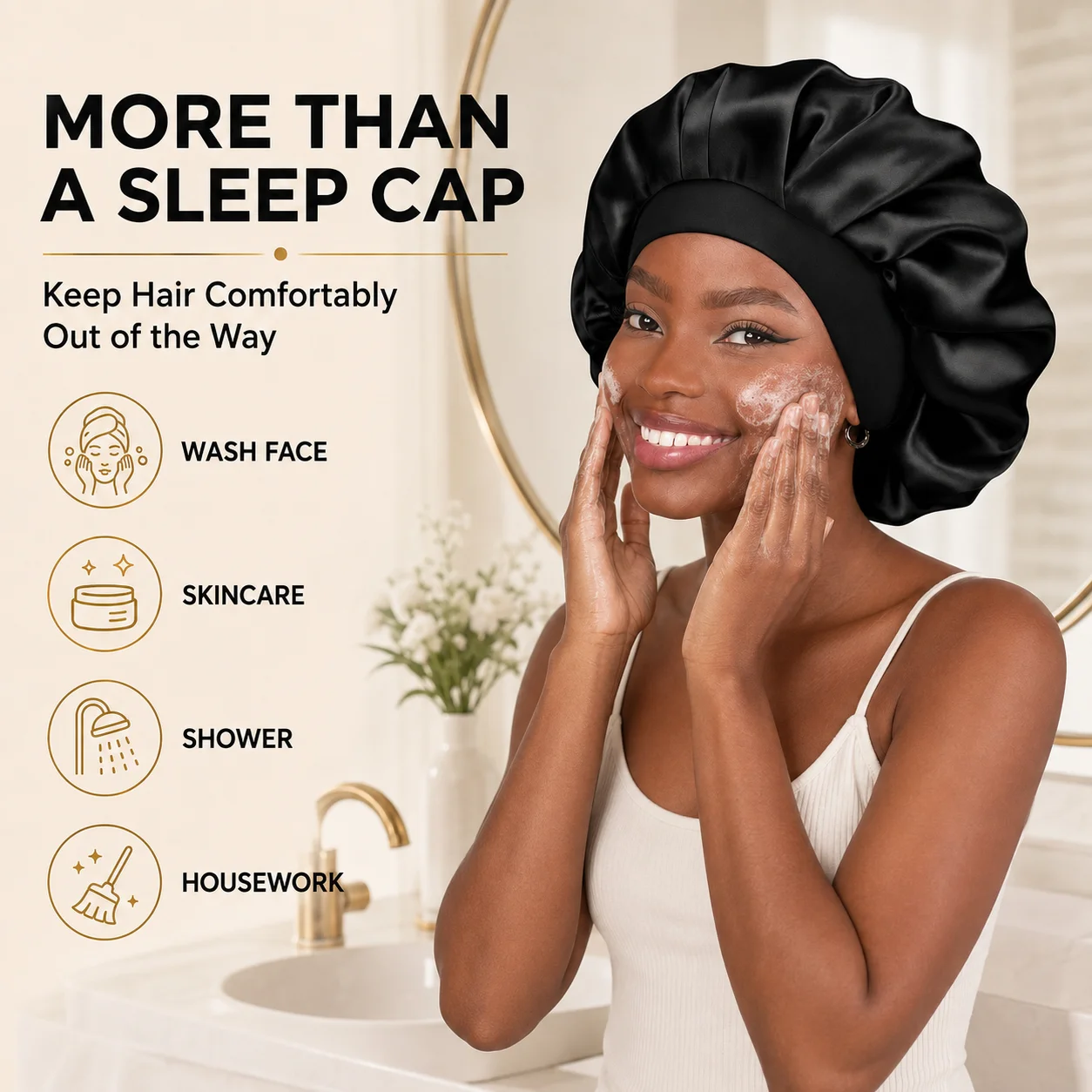 Zestaw trzech sztuk: satynowa  – Hair Care Long Hair recenzja i cena