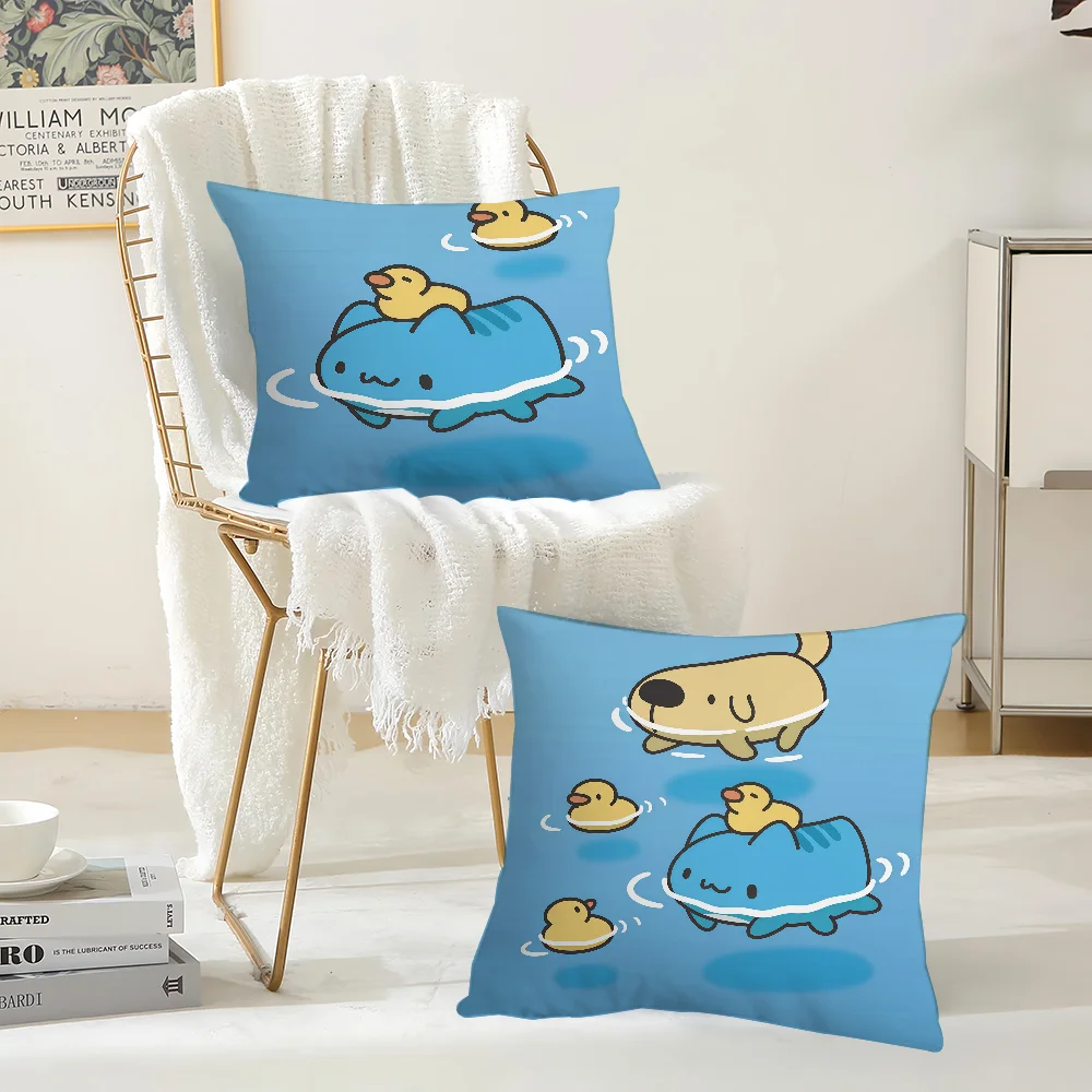 Cute B-Bugcat-Capoo Cartoon Pillow Case Suitable For Bedrooms Living Rooms Cars Home Decoration