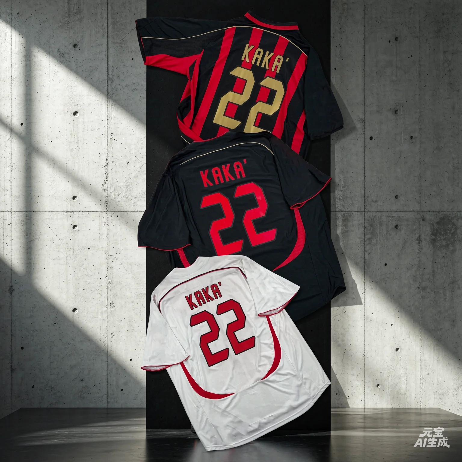 KAKA 22 Retro Football Soccer Jersey for Men Women Summer Short Sleeve Sport Tee Y2K Loose Oversized Streetwear Collection Tops